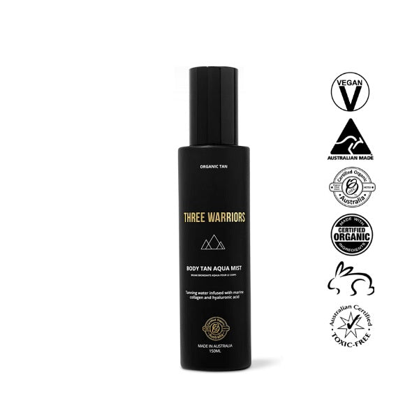 Three Warriors - Body Tan Aqua Mist 150ml