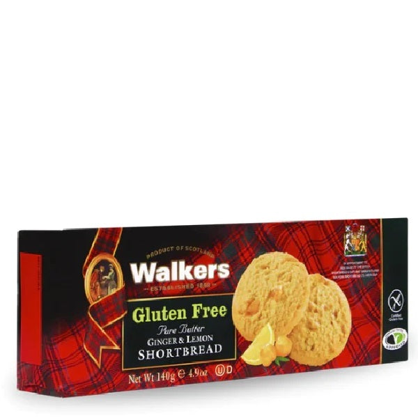 Walkers Shortbread - Ginger & Lemon 140g